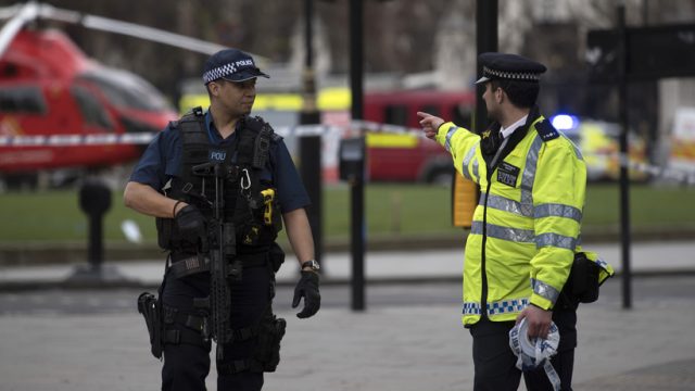 Firearms incident in the Westminister palace grounds and on Westminster Bridge