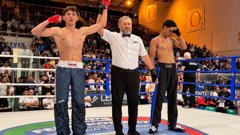 Tânărul moldovean Alexandru Buhaniuc a cucerit aurul la Campionatul Mondial de kickboxing