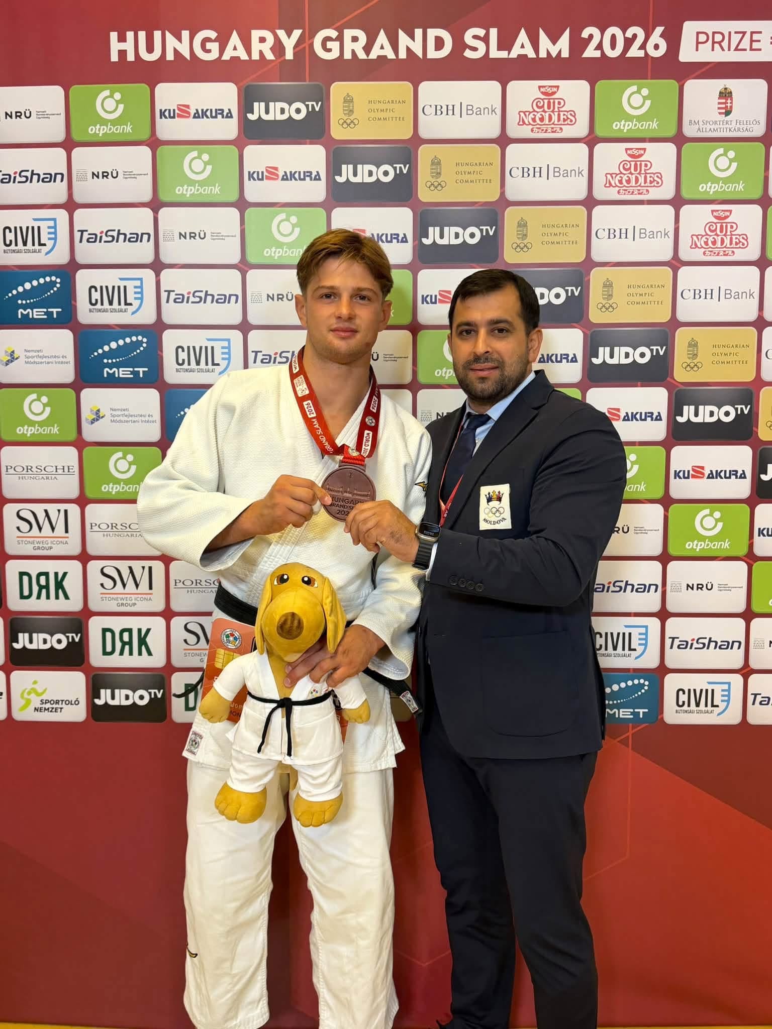 VIDEO | Mihail Latîșev, bronz la Grand Slam-ul de la Budapesta