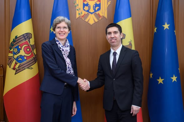 Mihai Popșoi, întrevedere cu noua ambasadoare a Țărilor de Jos. Aderarea la UE, pe agendă