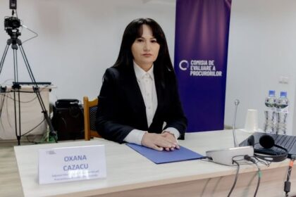 Adjuncta interimară a procurorului-șef al capitalei, Oxana Cazacu, audiată în cadrul evaluării externe