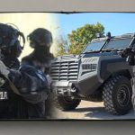 Blindate și exerciții tactice în sectorul Buiucani. Poliția îi îndeamnă pe locuitorii capitalei să nu intre în panică