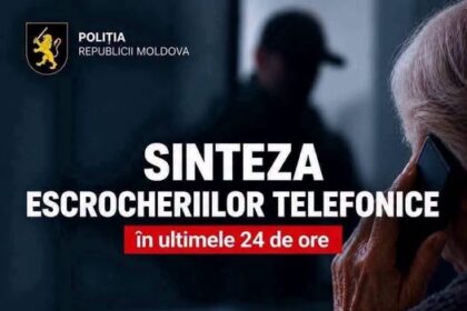 Escrocherii telefonice de peste jumătate de milion de lei. O femeie din Chișinău a luat un credit și a dat banii falșilor angajați ai BNM