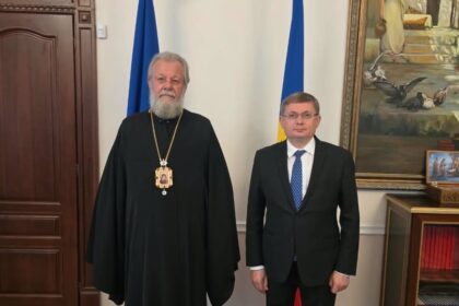Igor Grosu, întrevedere cu Mitropolitul Vladimir. Au discutat despre relația dintre Biserică și stat